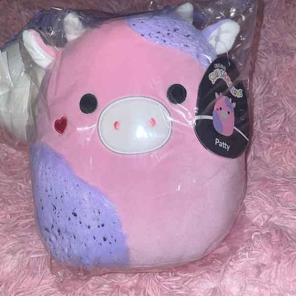 NWT SQUISHMALLOW PATTY CONNOR SELECT SERIES VALENTINES DAY COW SET SQUISH - Picture 2 of 9